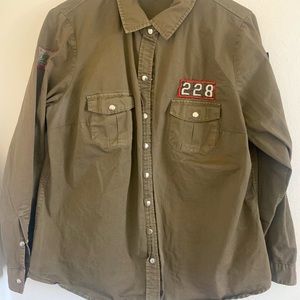 Button down women’s top